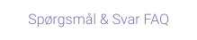 Spørgsmål & Svar FAQ