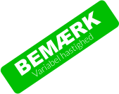 BEMÆRK Variabel hastighed